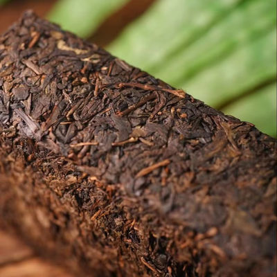 Handgefertigt Bio Fu Zhuan Dunkeltee Ziegel Traditionelles Handwerk Langlebig Lebensdauer Chinesisch Bio