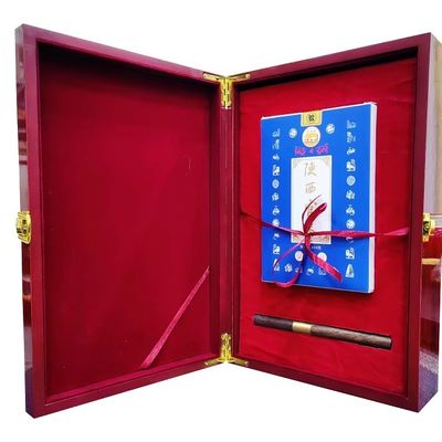 Ausgewählte schwarze Tee Geschenke Liste der selbst geführten Shaanxi offiziellen Tee mit alten Produktionstechnologie
