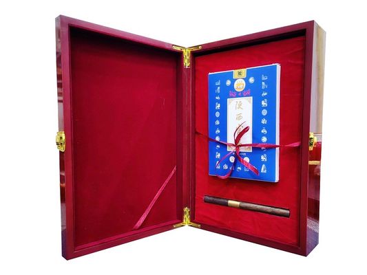 Chinesische traditionelle Shaanxi offizielle Tee Geschenk Set handgepresste Gewichtsverlust Tee für Leber und Niere Alter 5-10 Jahre