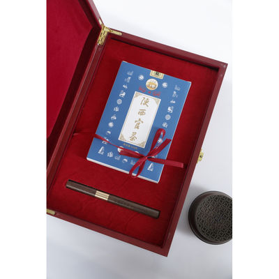 Erleben Sie die reichen Aromen von Jingyang Futea Shaanxi offizieller Tee handgefertigt Ziegel Luzhou-Geschmack Tee Dunkler Tee von A Must-Try