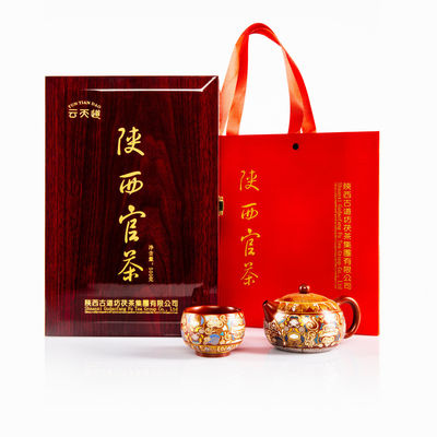 Genießen Sie das reiche Aroma und Geschmack des chinesischen dunklen Tees mit fermentiertem Teebrick