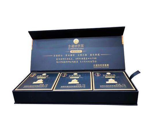 Brühe zum heißen Trinken Shaanxi Schwarzer Tee Goldene Blume Tee Jingyang Fu Tee Altes Verfahren für exquisite Geschenkbox