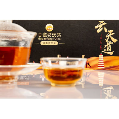 Xi'an Natürliche dunkle Teebrick mit weichen Fu Teeblättern und Leistung komprimiert