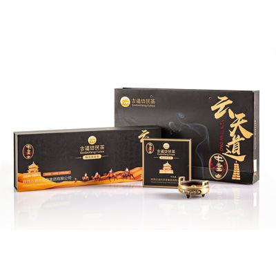 Customized Dunkler Tee Weiches Chinesisches Traditionelles Komprimiertes Jingyang Futea Altes 5-10 Jahre 0,144kg