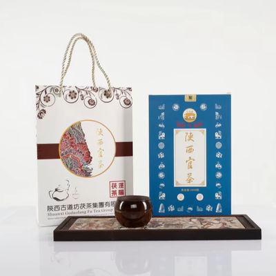 Gesundes Getränk Shaanxi Lokal Tee Fu Dunkler Tee Ziegel mit langfristiger Haltbarkeit und Verpackung Karton 1000g