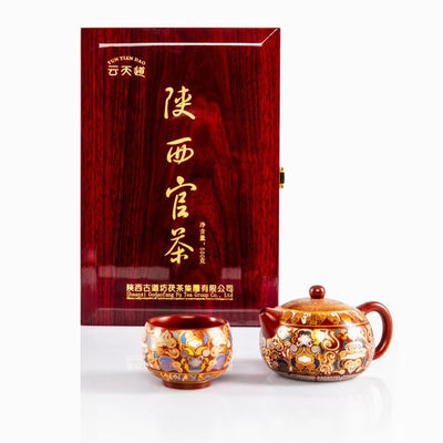 Geschenkt Tee Beste chinesische Tee für Freunde Geschenke Dunkler Tee Komprimiert Stil