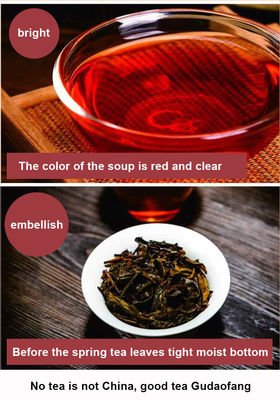 500g Stil-Komprimierte Tee Goldblume Schwarzer Tee aus Shaanxi offizieller Tee spezieller Bio-Tee ohne Zusatzstoffe