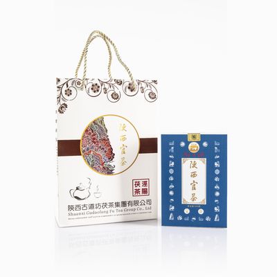 Stil Dunkler Tee Shaanxi Offizieller Tee Goldene Blume Schwarzer Tee Maßgeschneiderter Tee Anleitung zum Brühen