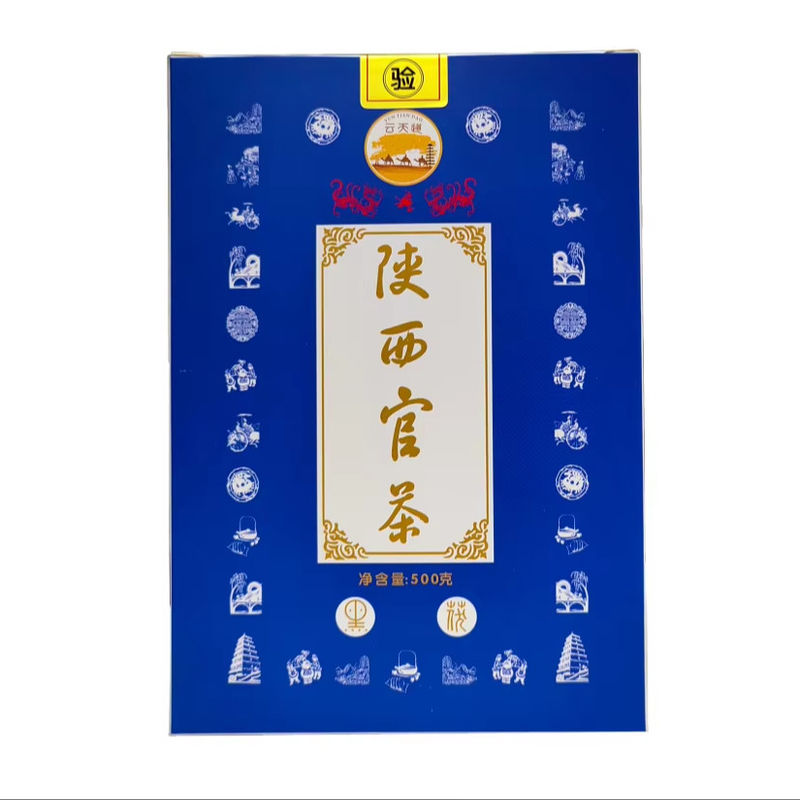 Traditioneller chinesischer, kundenspezifischer, dunkler Tee Handgemachter Fu-Ziegel-Komprimierten Kuchen Geeignete Lagerbedingungen für Teebegeisterte
