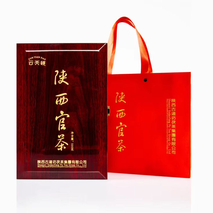 Offizieller chinesischer Tee zum Geschenk 500g Gewichtsverlust und Fettabbau Tee gesund schwarzer Tee Geschenkbox Langlebigkeit